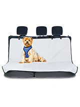 Rear Car Seat Cover - This rear seat cover will protect your car seat from claws, dirty paws damp and smells, not to mention other small accidents. The cover is lined with a waterproof membrane to prevent any liquids staining the actual car seat. The cover easily fits into your car and can be removed just as easily when...