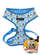 Gromit's Harness - You can be sure that our Wallace & Gromit range will raise a smile from everyone you meet on your daily dog walk because who doesn't love this dynamic duo! This distinctive look will give your dog a unique style all its own and it is made to the same high quality as all other Urban Pup products. Thi...