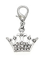Imperial Crown Dog Collar Charm