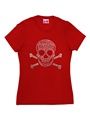 Skull & Crossbones GlamourGlitz Women's T-Shirt