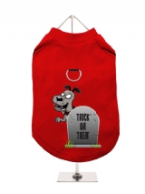 ''Halloween: Tombstone Trick or Treat'' Harness-Lined Dog T-Shirt
